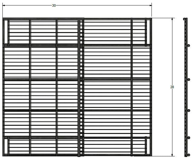 Cold Vault Adjustable Shelf