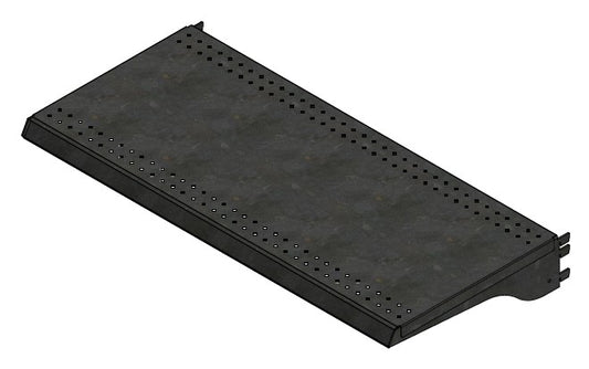 Metal Gondola Shelves – 3’ W x 16” D, Flat or Angled Display