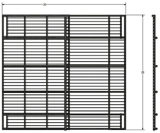 Cold Vault Adjustable Shelf