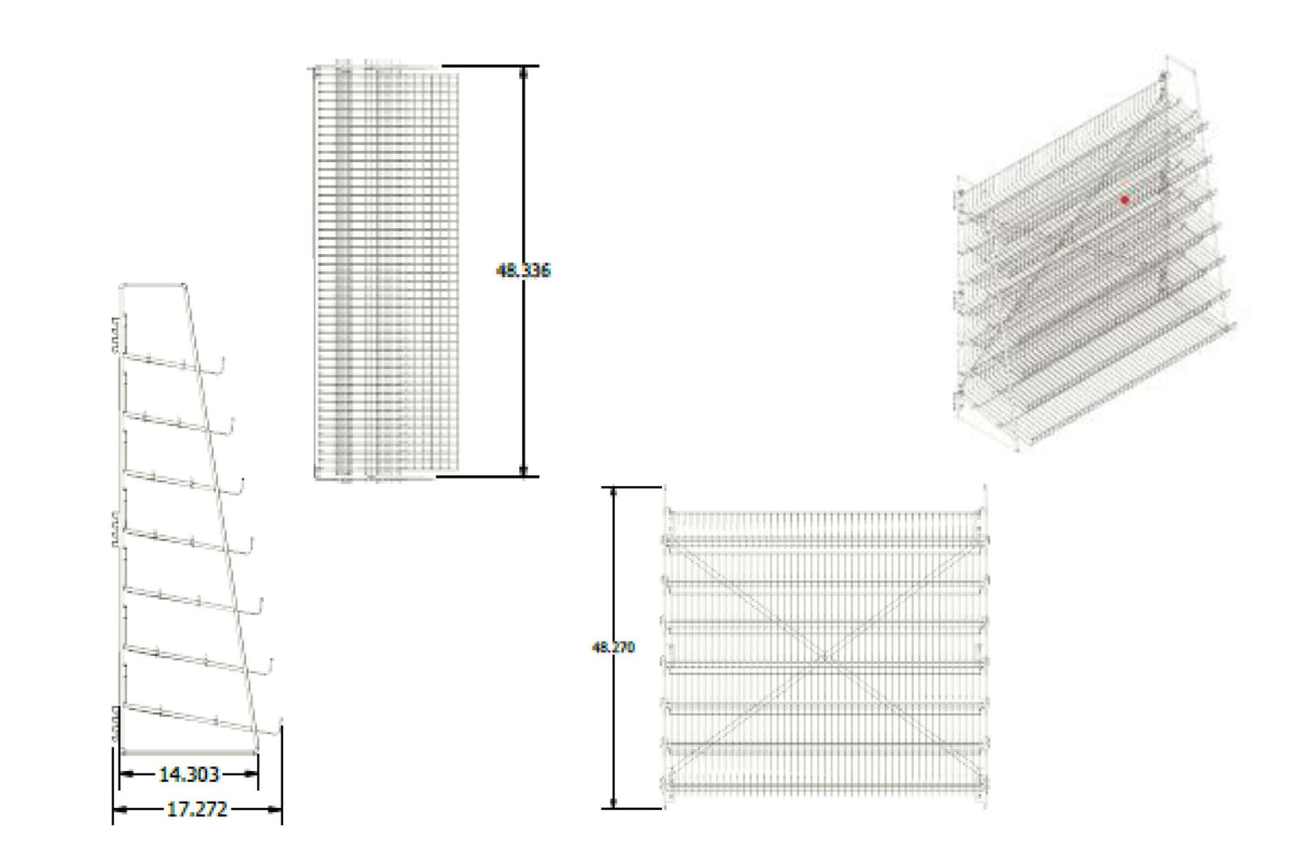 Candy Rack - Gondola Mounted