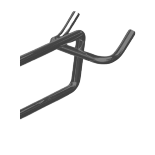 Black Peg Hooks (metal) – 6", 8", 11"