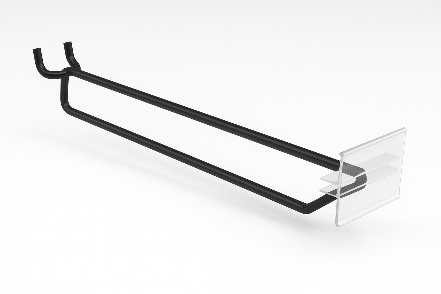 Black Peg Hooks (metal) – 6", 8", 11"