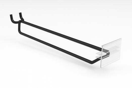 Black Peg Hooks (metal) – 6", 8", 11"